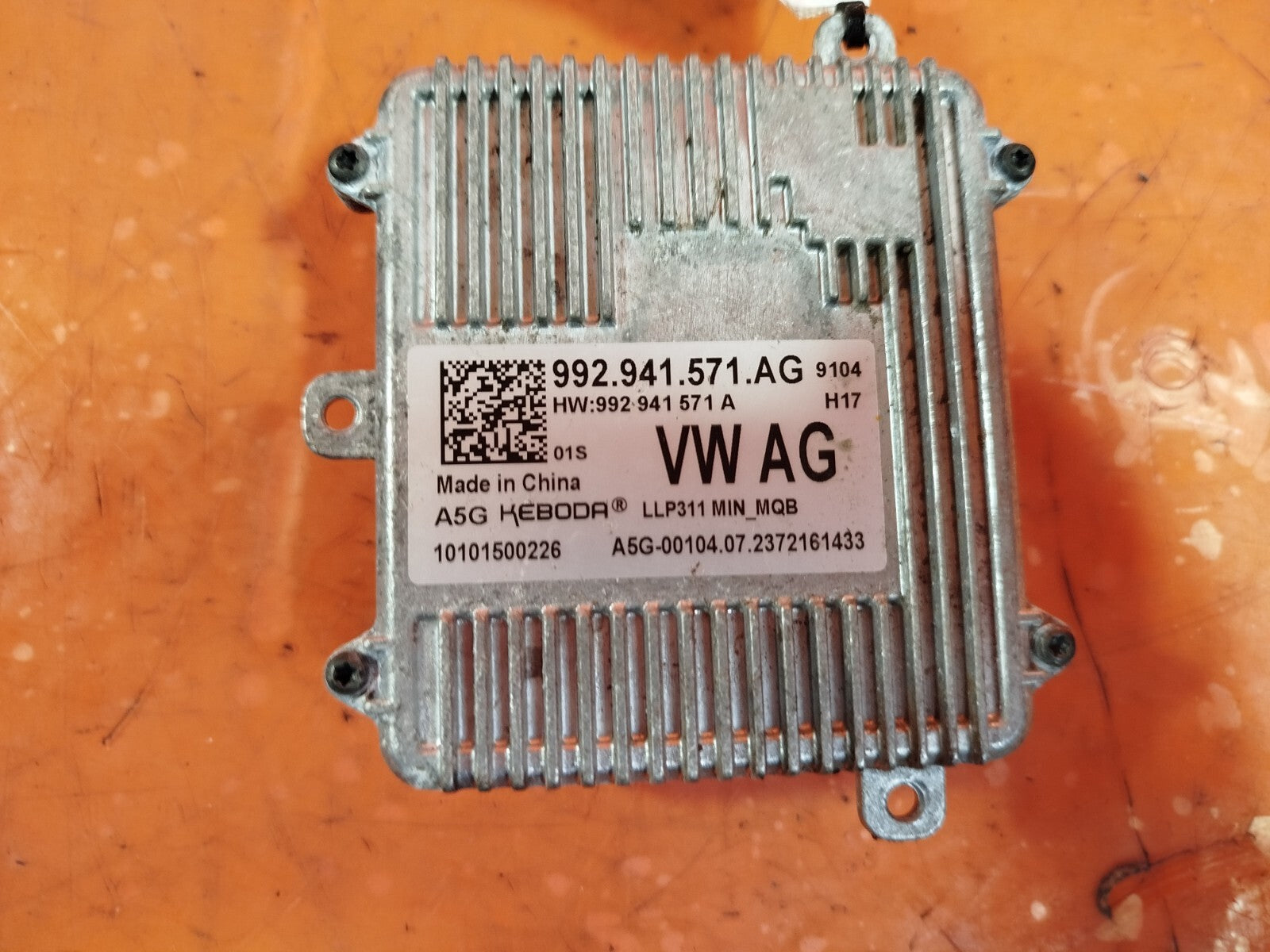 ✅CUPRA BORN V2 Ev 2023 HEADLIGHT BALLAST MODULE 992941571AG Warranty A272 - Image 10