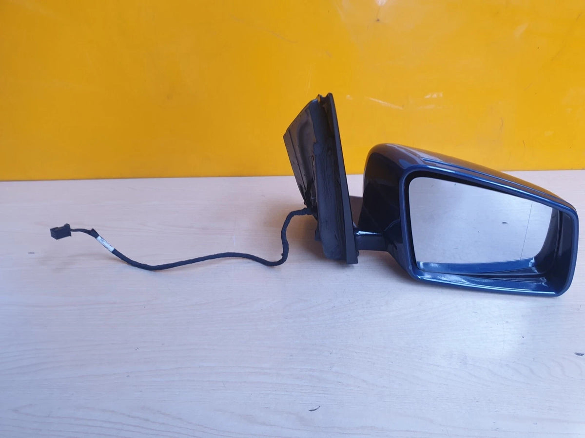 Mercedes B180 W246 2014 Front Right DRIVER SIDE Wing Mirror Blue 7 PIN - Image 1