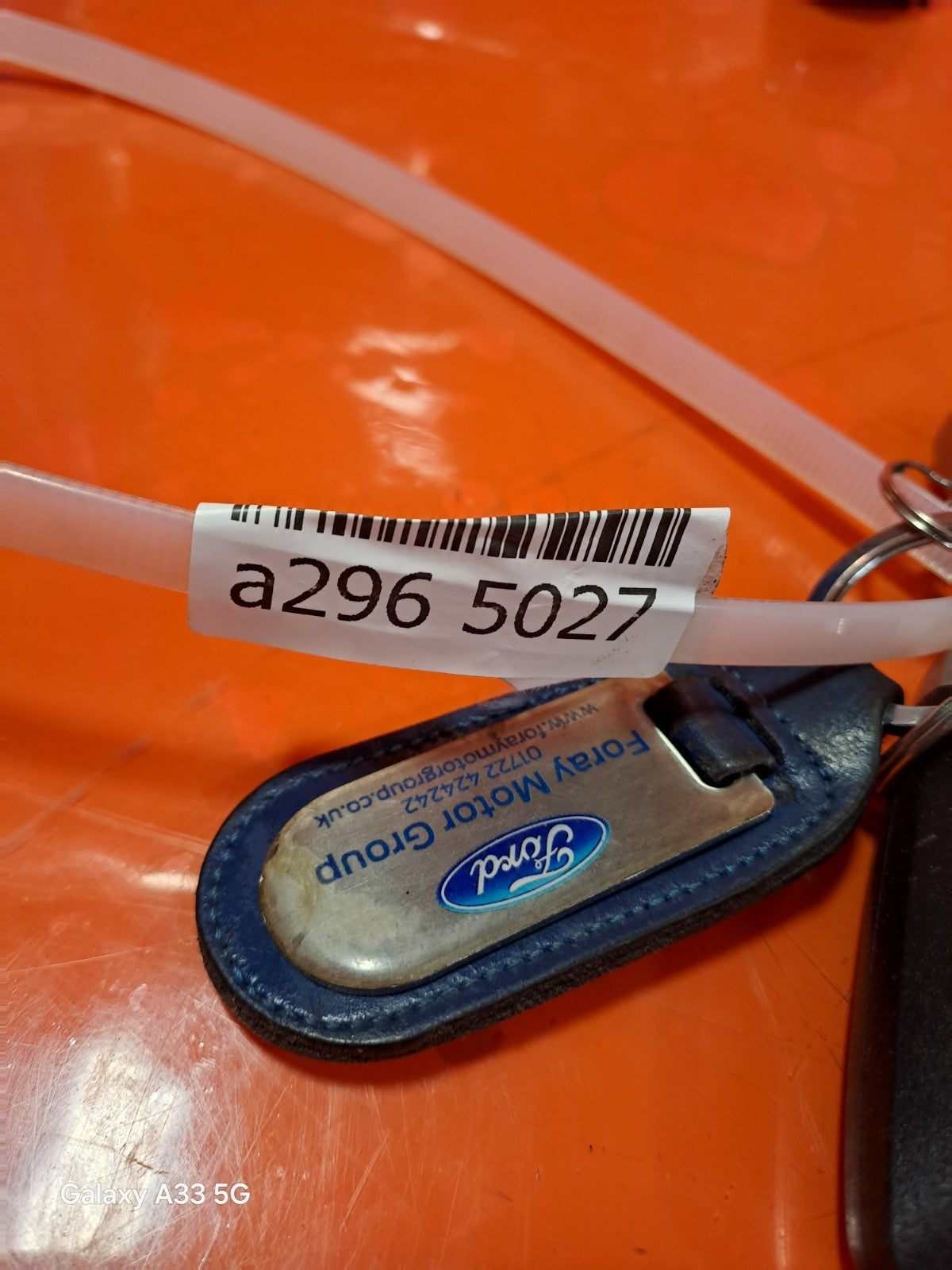 ✅FORD GALAXY ZETEC 2.0 DIESEL 2017 DOOR LOCK & KEYS Warranty A296 - Image 2