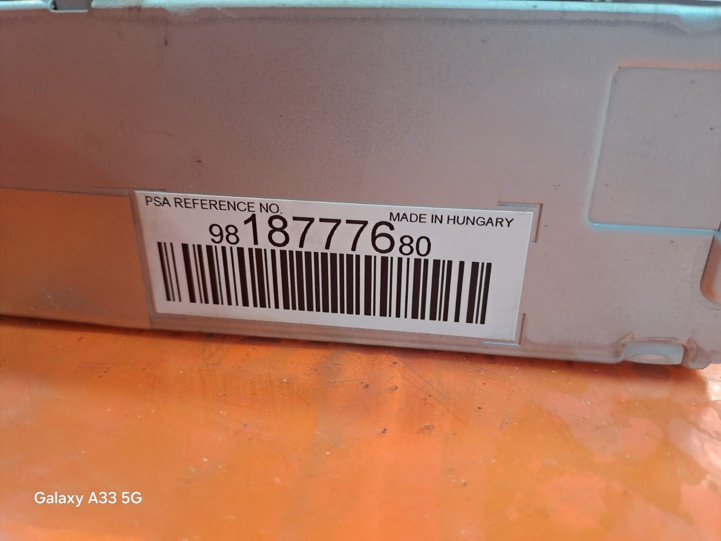 ✅PEUGEOT 308 1.5 DIESEL 2019 RADIO MULTIMEDIA HEAD UNIT 9818777680 Warranty A309 - Image 4