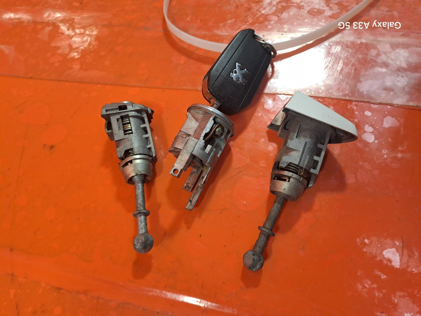✅PEUGEOT 308 1.5 DIESEL 2019 LOCK SET & KEY 9674001080 Warranty A309 - Image 6