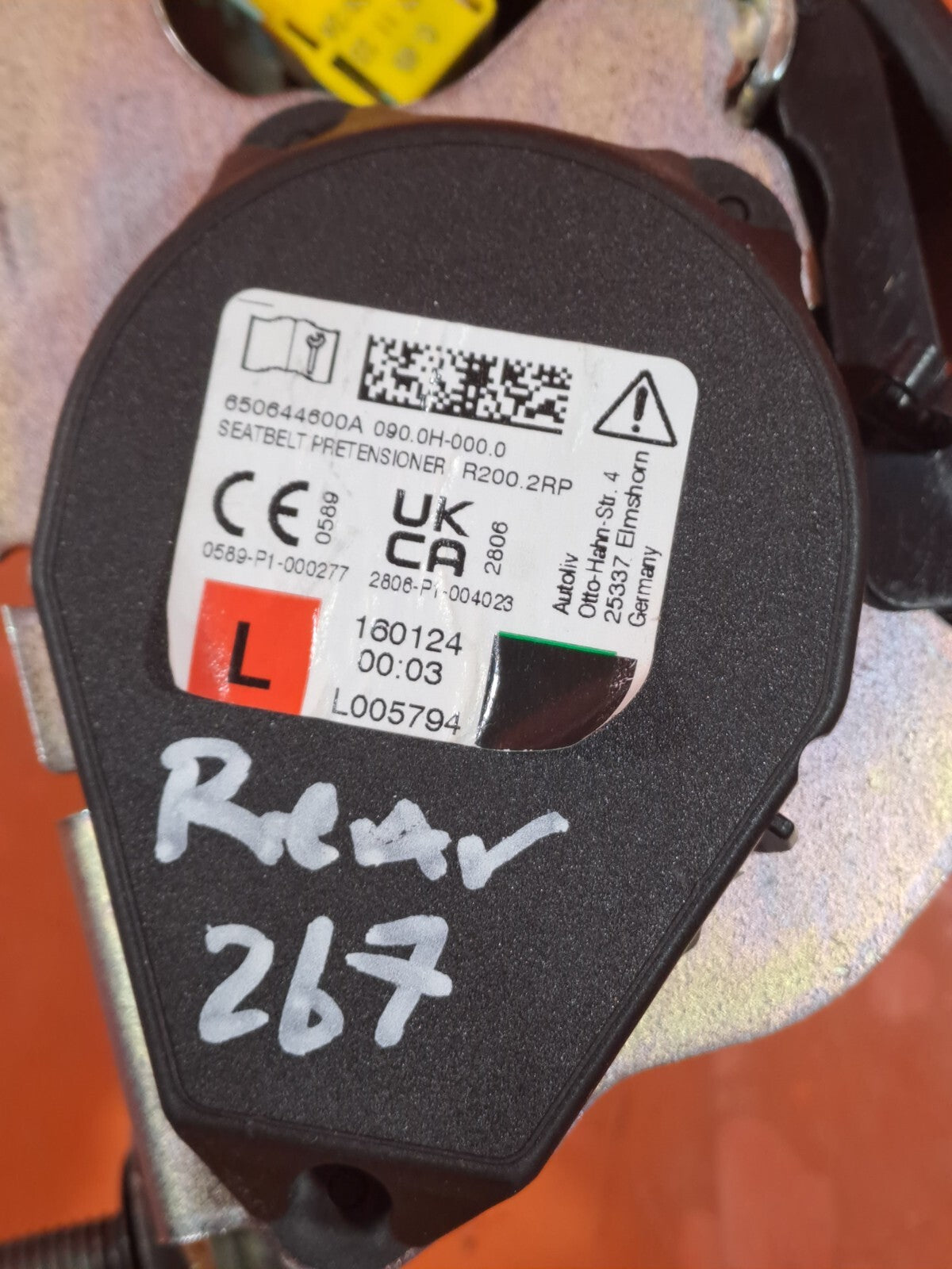 ✅Ford Focus St-Line 1.0 Petrol 2024 REAR LEFT SIDE SEAT BELT JX7B-A611B69-AHW - Image 7
