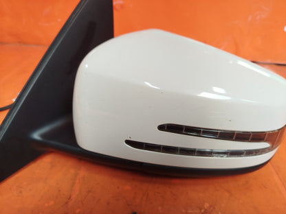 ✅2011 MERCEDES C CLASS W204 FRONT LEFT WING MIRROR PF WHITE 650 + WARRANTY - Image 3