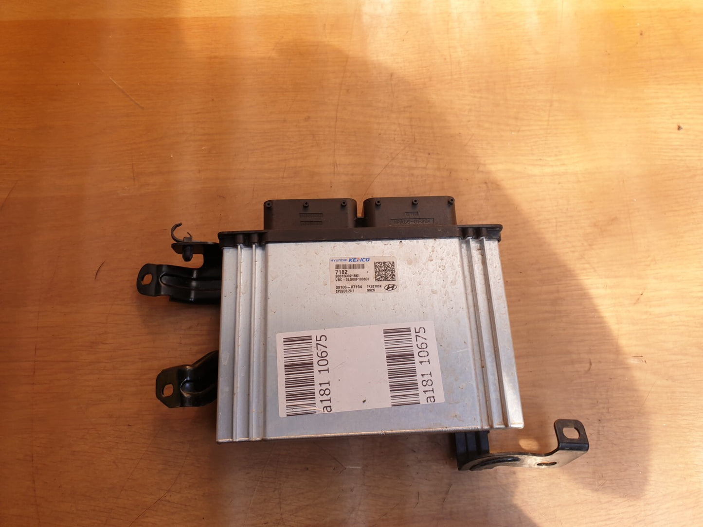 ✅2022 HYUNDAI I20 MK3 1.0P ENGINE CONTROL MODULE ECU 39106-07194 + WARRANTY A181 - Image 1