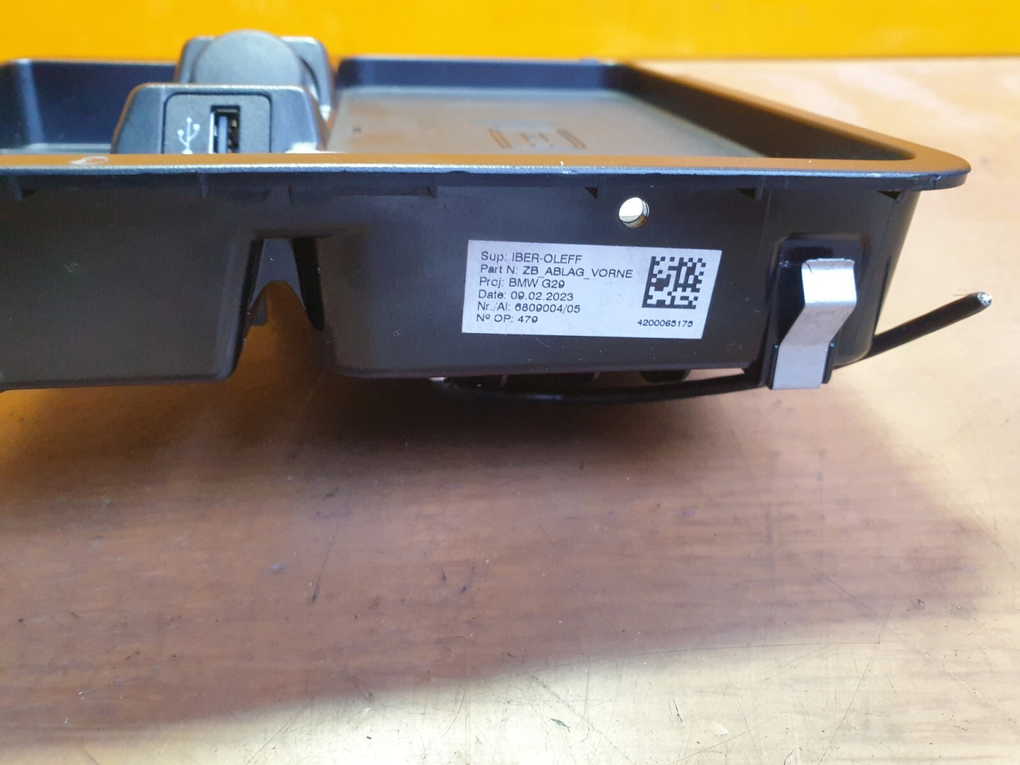 ✅2023 BMW Z4 G29 SDRIVE20i 2.0P WIRELESS CHARGING TRAY 6809005 + WARRANTY A171 - Image 8