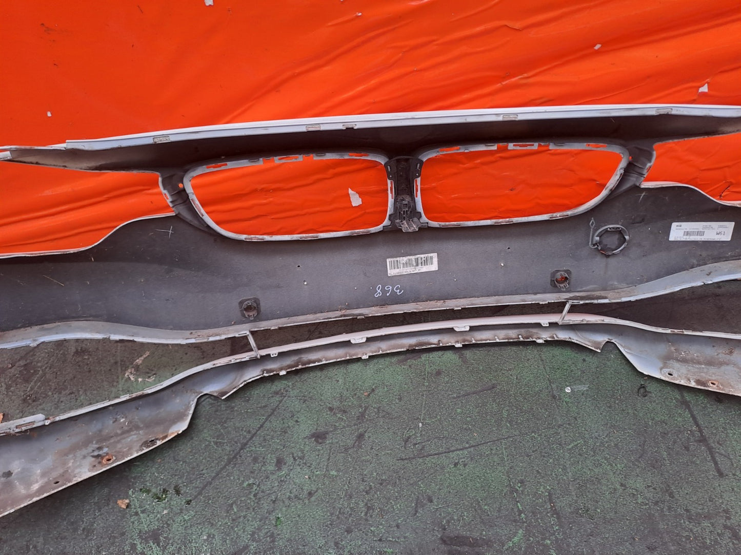 ✅BMW 420D F33 2.0 Diesel 2016 Front Bumper White Scratches A368 - Image 11