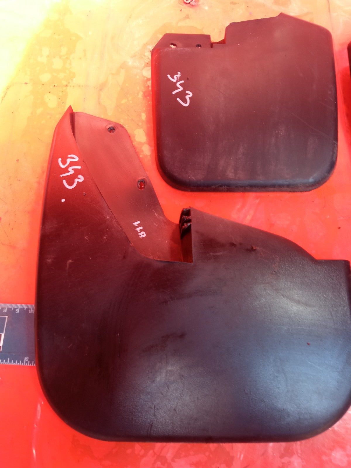 ✅2023 Ford Transit Custom Wheel Arch Mud Flap Kit BK21-28371-ACW + Warranty A343 - Image 3