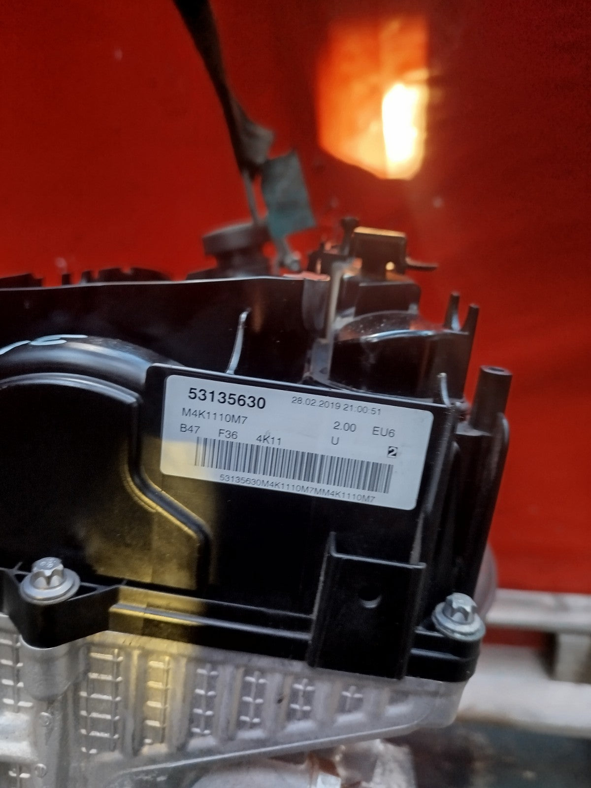 ✅BMW F23 218D Se 2.0 DIESEL 2019 B47D20U0 BARE ENGINE Warranty A344 - Image 10