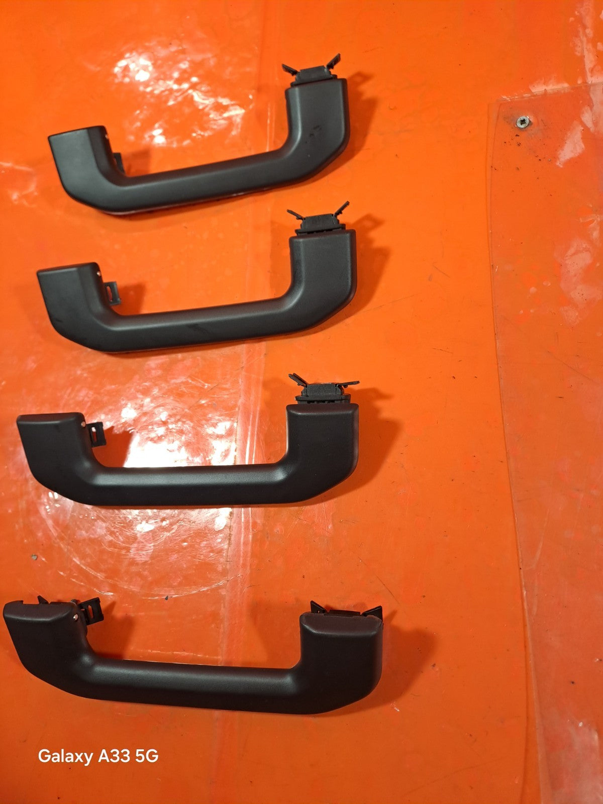 ✅2023 POLESTAR 2 LONG RANGE INTERIOR ROOF GRAB HANDLES SET + WARRANTY A312 - Image 4
