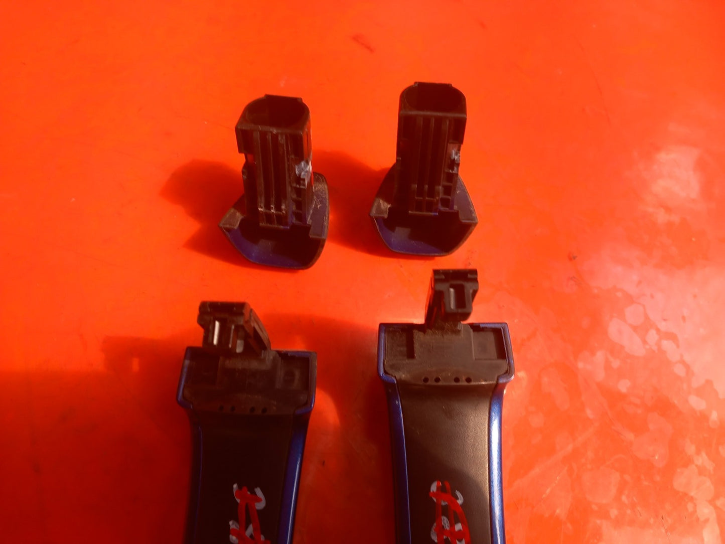 Renault Captur 1.6 Petrol 2023 Front Door Exterior Handles Pair Blue/Grey A392 - Image 12