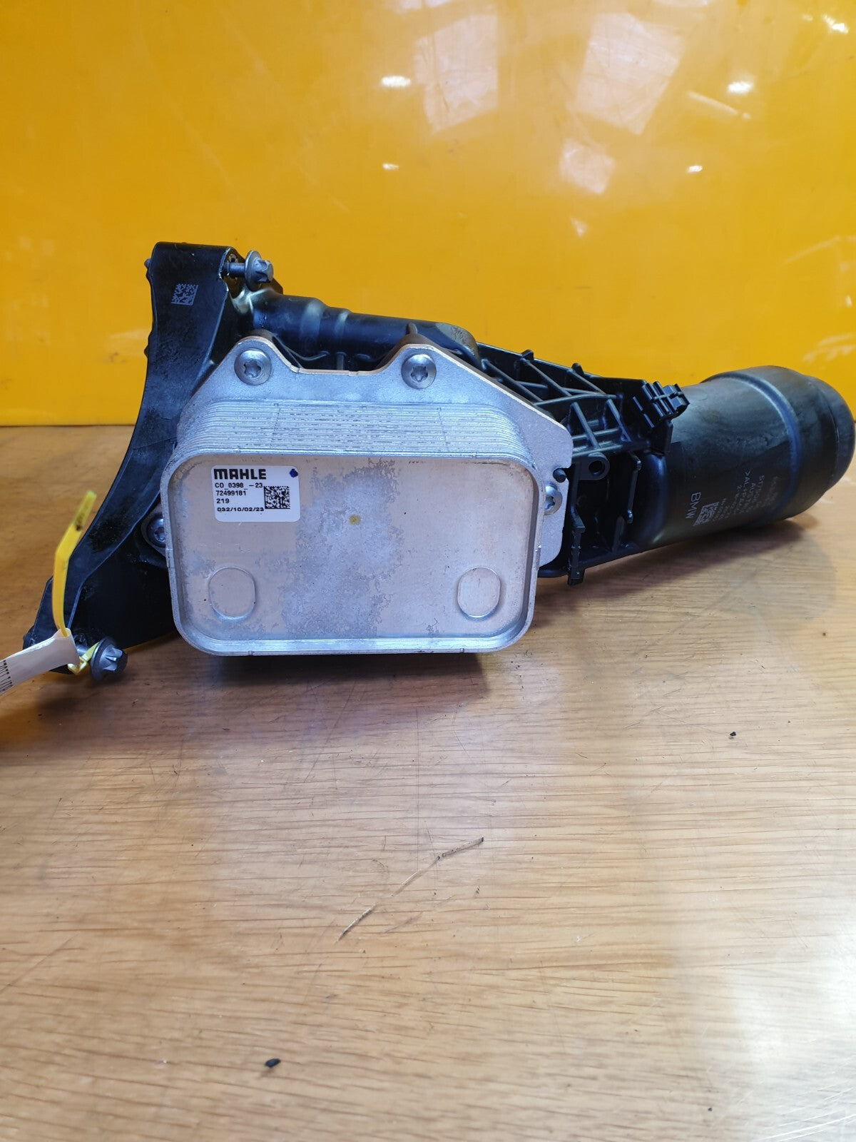 ✅2023 BMW Z4 G29 SDRIVE20i 2.0P OIL FILTER HOUSING COOLER 8580414 + WARRANTY - Image 11