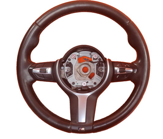 ✅2019 BMW 1 Series F20 M Sport Multifunctional Black Steering Wheel A360 - Image 1