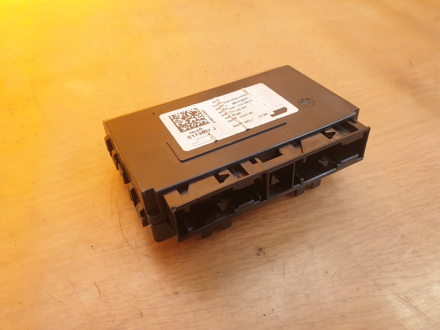✅2020 MINI COOPER F56 1.5P HEATER CLIMATE CONTROL MODULE ECU 9874189 + WARRANTY - Image 2