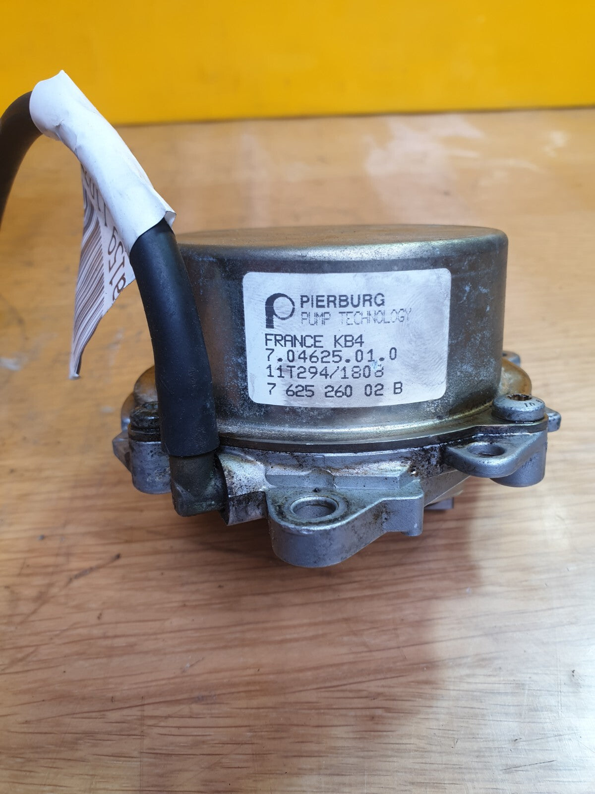 ✅2012 BMW 1 SERIES F20 1.6P BRAKE VACUUM PUMP 7625260 + WARRANTY A159 - Image 8