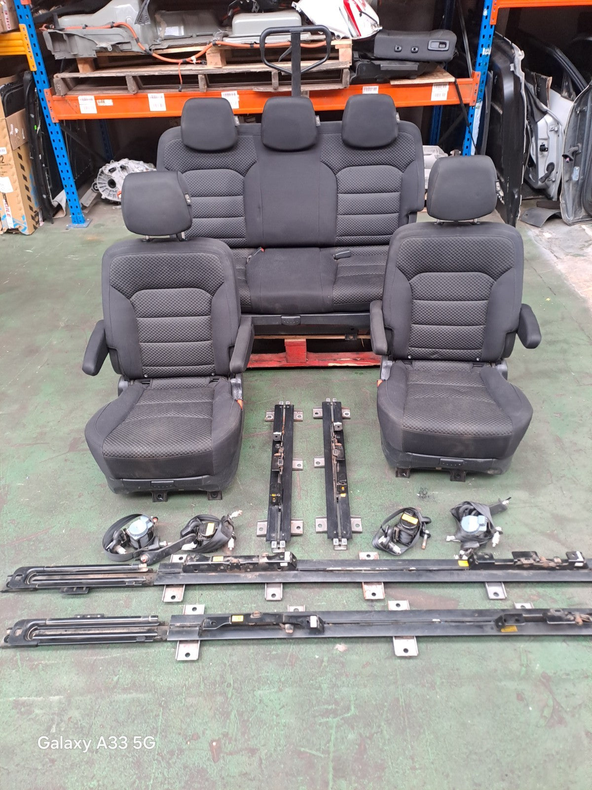 ✅2017 SSANGYONG RODIUS TURISMO 2nd & 3rd ROW SEATS WITH RAILS + WARRANTY A286 - Image 1