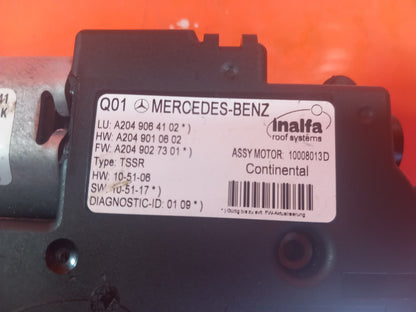 Mercedes W204 2011-2014 Sunroof Motor A2049064102 Warranty xAA - Image 3
