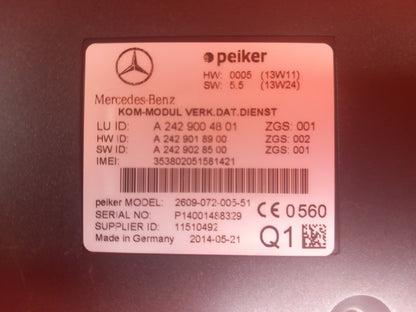Mercedes A Class W177 Telematic Control Module A2429004801 Warranty xAA - Image 9