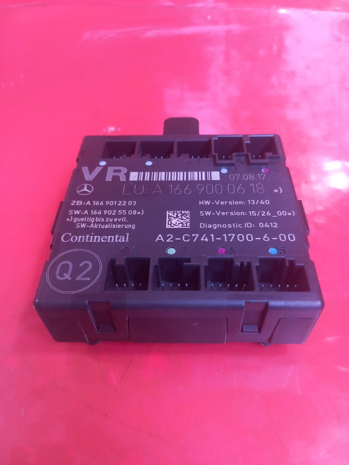 Mercedes W176 W117 W246 Front Right Door Control Module A1669000618 Warranty xAA - Image 5