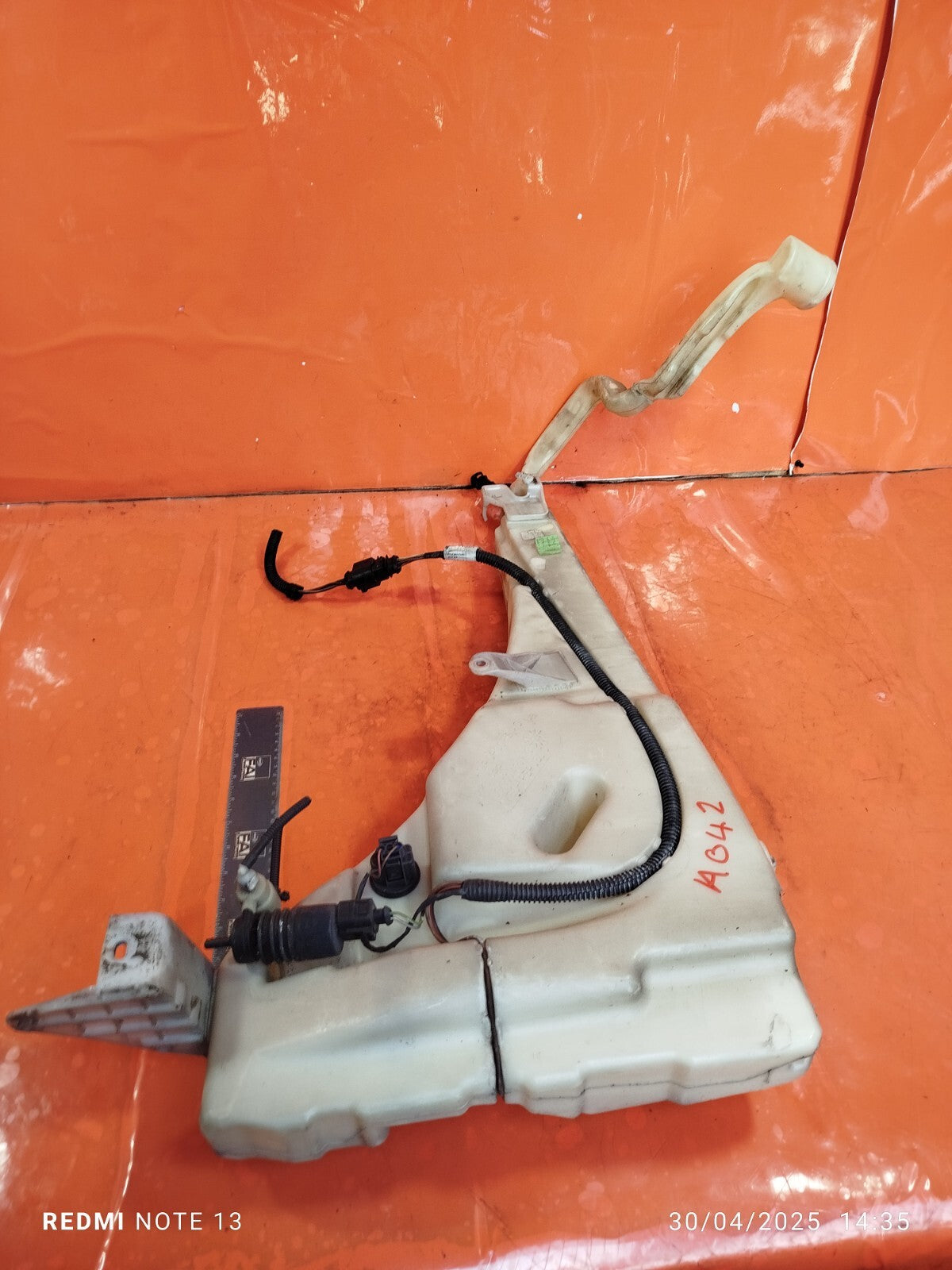 ✅Volkswagen Touareg WINDSCREEN WASHER BOTTLE TANK 7L0955453F 7L6955463B Warranty - Image 2