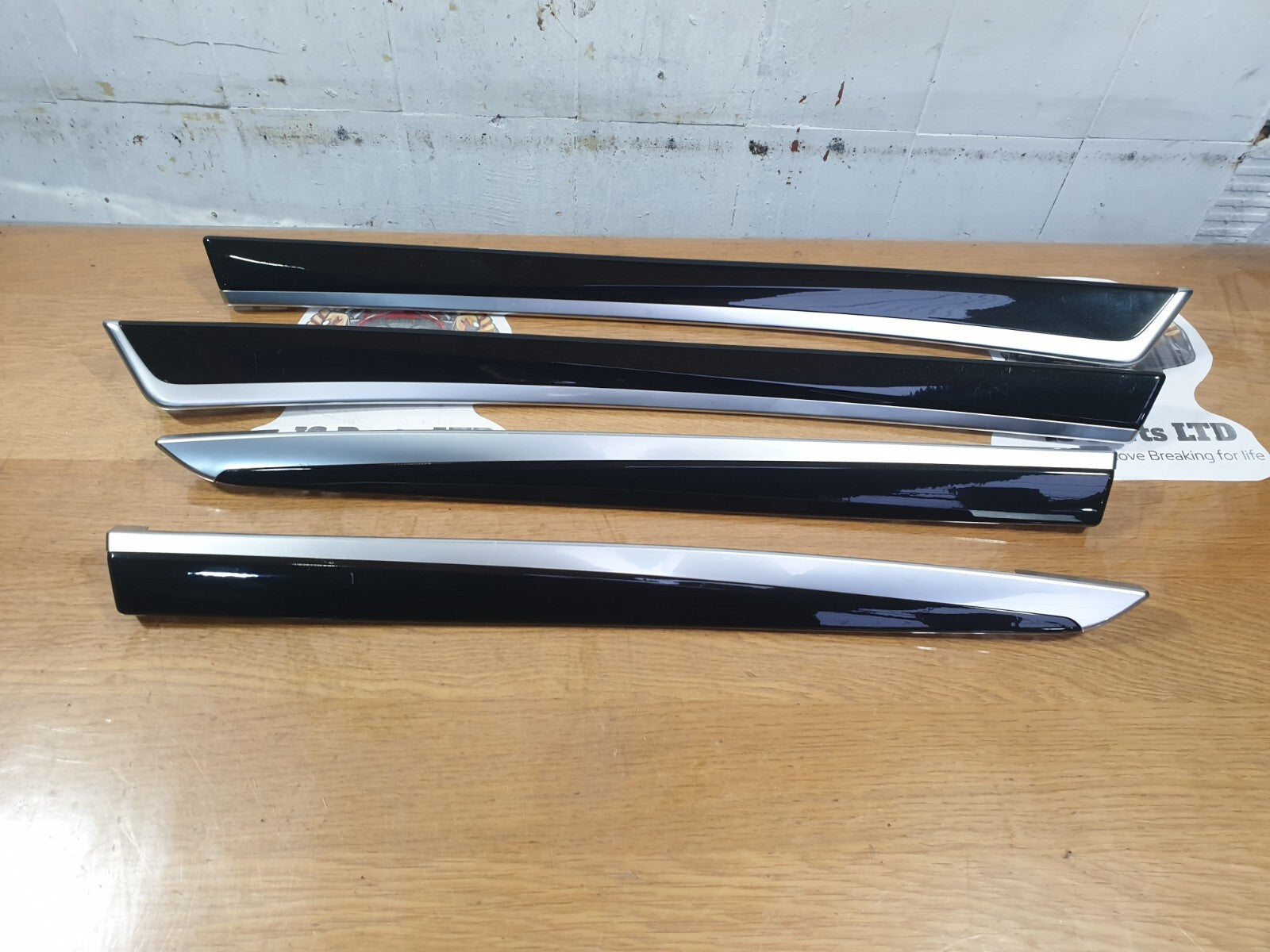 BMW 520D F11 2.0 DIESEL 2010 INTERIOR DOOR TRIM SET 9171779 9171781 9171780 A216 - Image 1