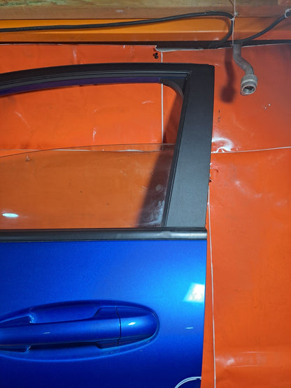 ✅2021 FORD PUMA ST-LINE X 1.0P FRONT LEFT DOOR BLUE dent  - Image 4