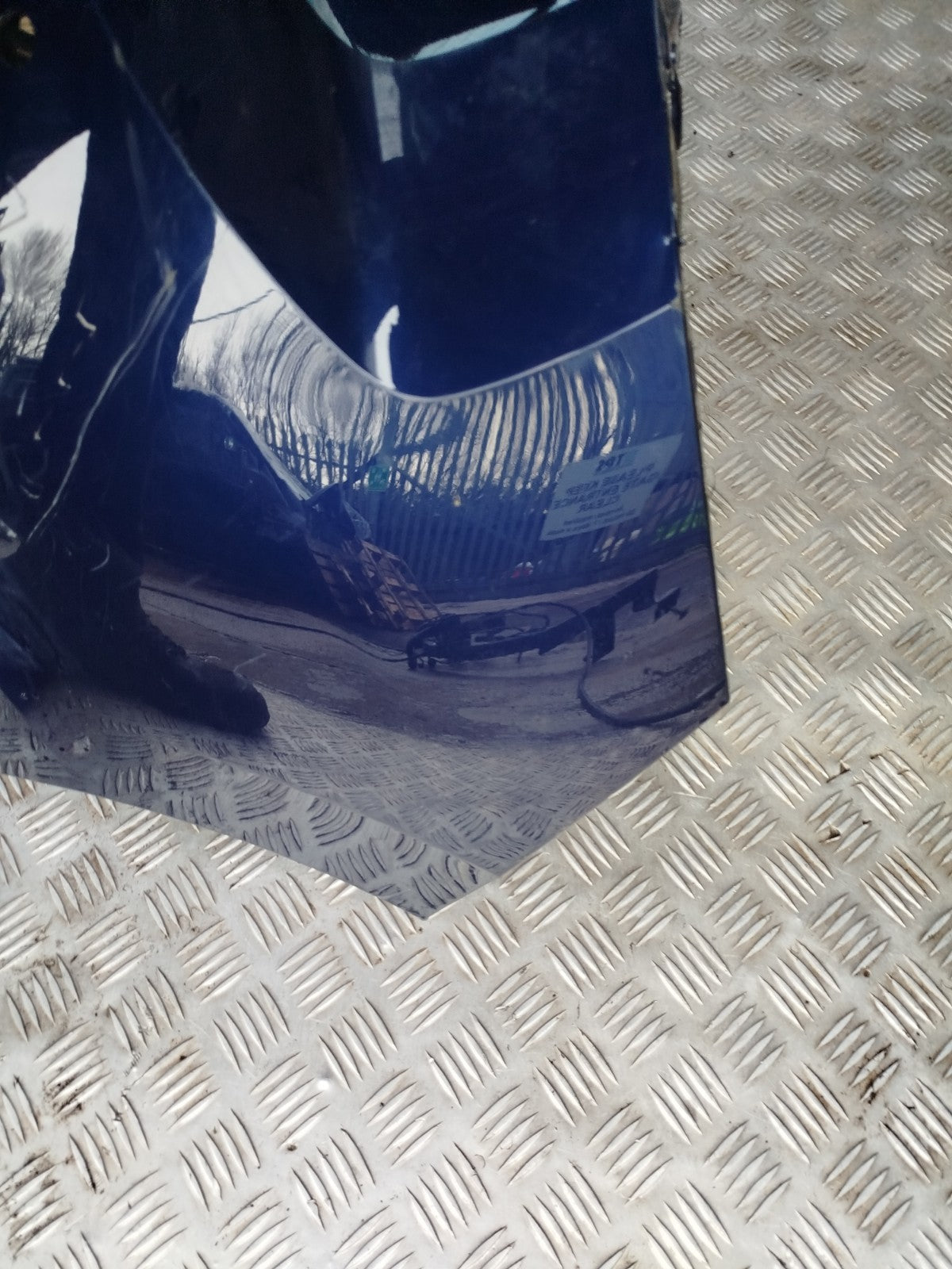 ✅VW GOLF R-LINE MK8 1.5 PETROL 2021 REAR BUMPER BLUE 5H6807417T Scratches A349 - Image 9