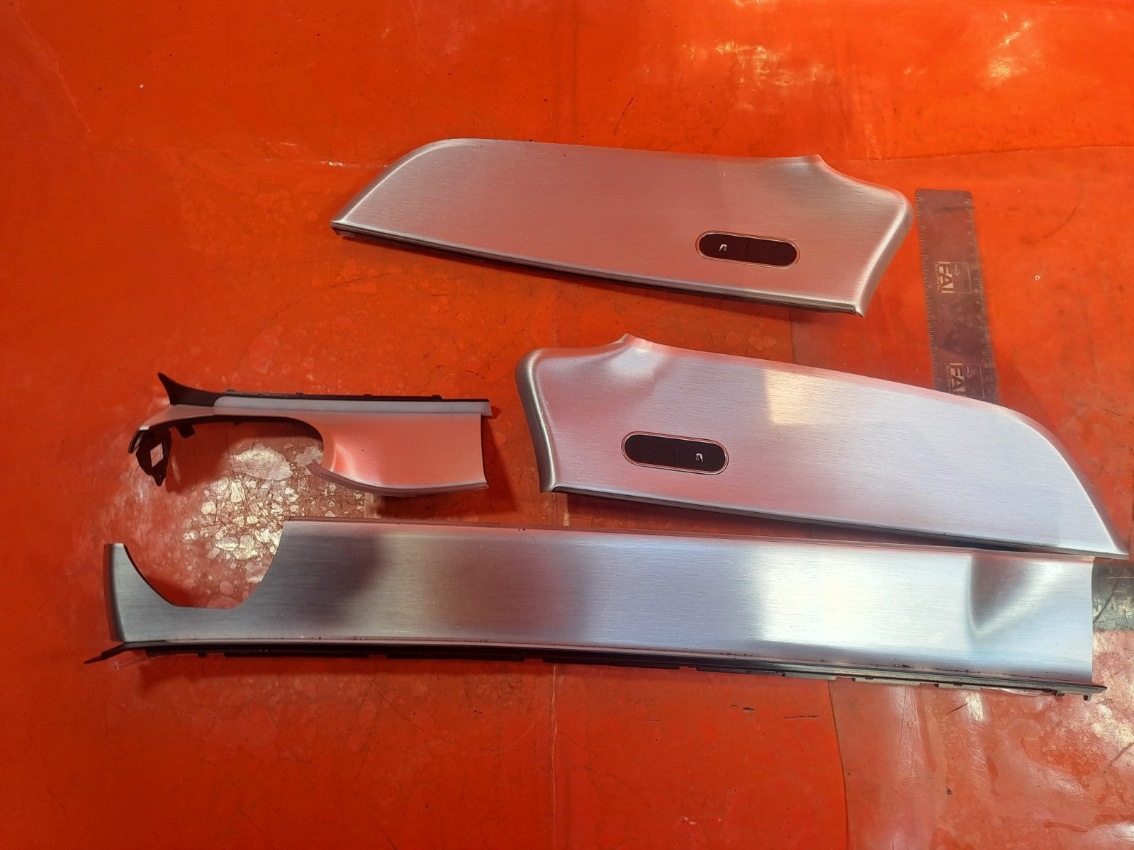 ✅2021 MERCEDES CLA C118 AMG LINE FRONT DOORS DASH TRIM COVERS A1776808401 - Image 9