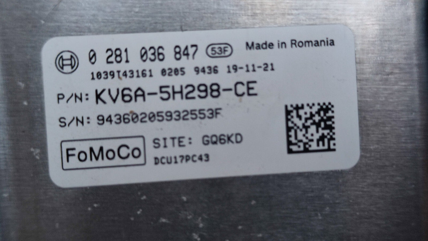 ✅2020 Ford Tourneo Custom 320 2.0D Adblue Control Module KV6A-5H298-CE +Warranty - Image 11