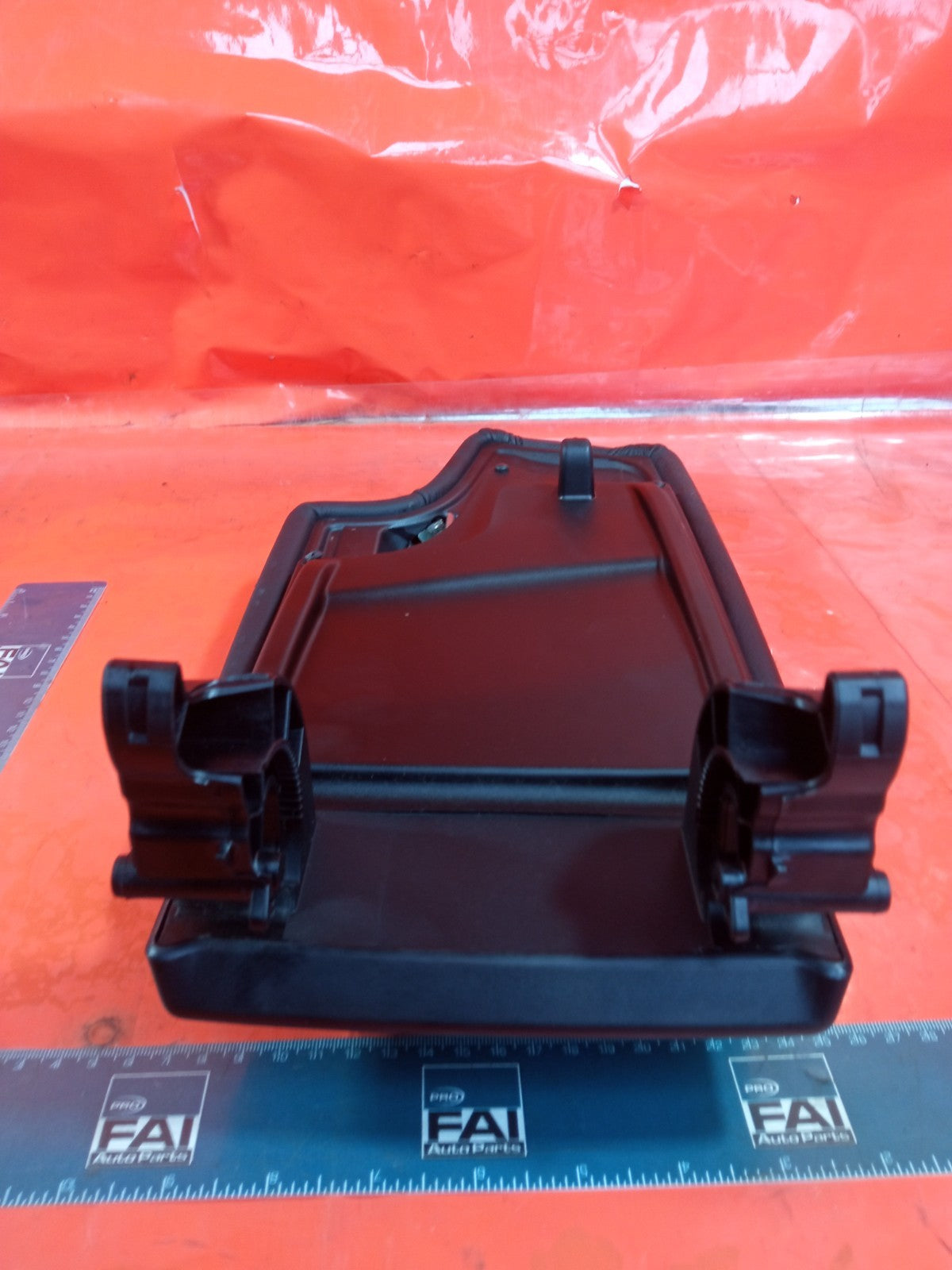 ✅2016 BMW 4 Series F33 Centre Console Armrest Cover Leather Black 9285160 A368 - Image 7