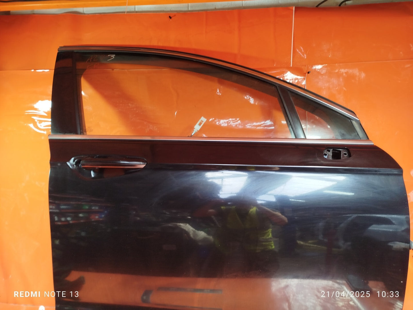 ✅FORD MONDEO TITANIUM MK5 2.0 DIESEL 2016 FRONT RIGHT DOOR BARE BLACK Warranty - Image 3