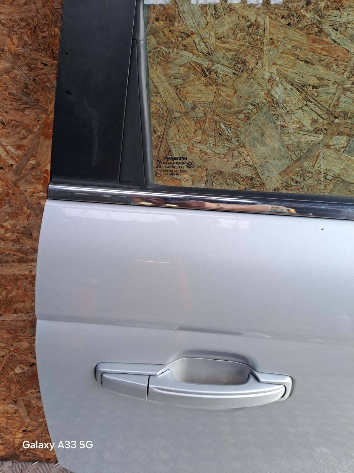 ✅2017 SSANGYONG RODIUS TURISMO REAR RIGHT DOOR SILVER + WARRANTY A286 - Image 6