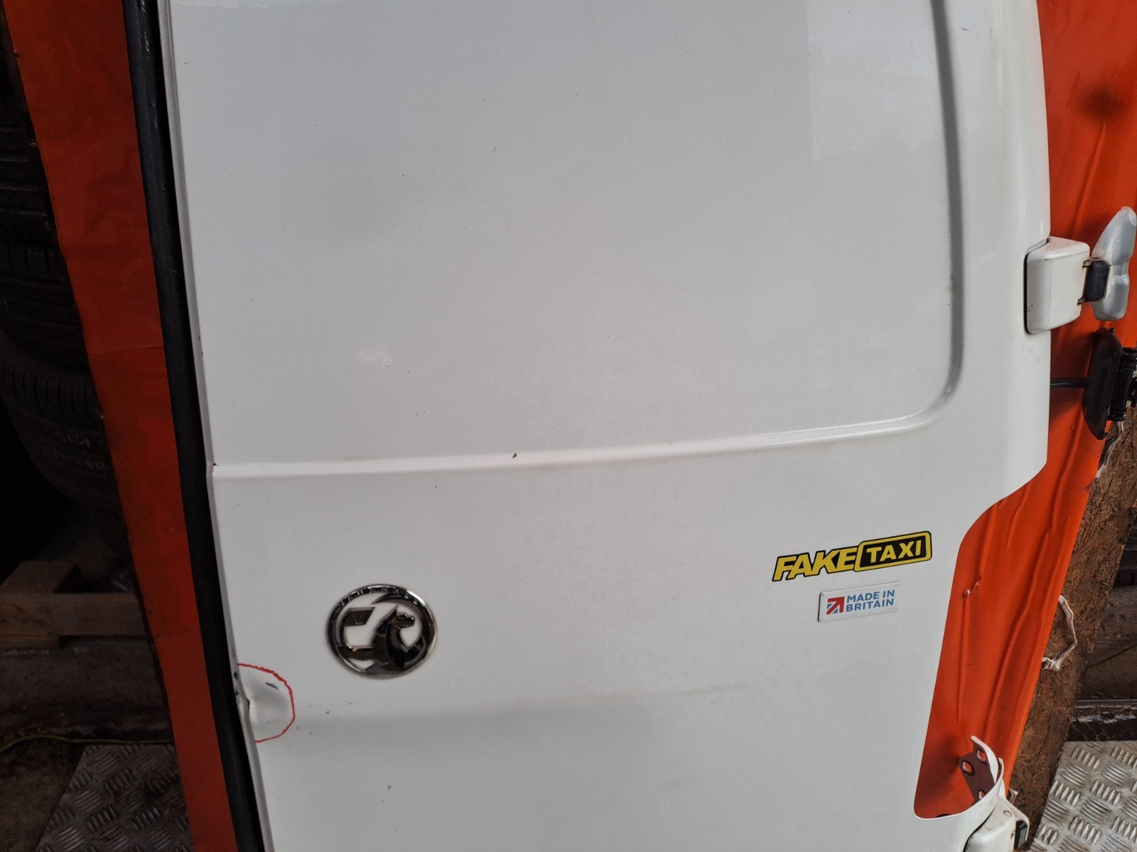 ✅2020 Vauxhall Vivaro 2900 Dynamic Rear Right Door White Dent + Warranty A380 - Image 3