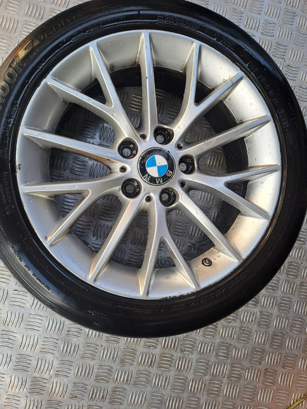 ✅BMW F23 218D Se 2.0 DIESEL 2019 ALLOY WHEEL WITH TYRE 205/50 R17 6796205 A344 - Image 6