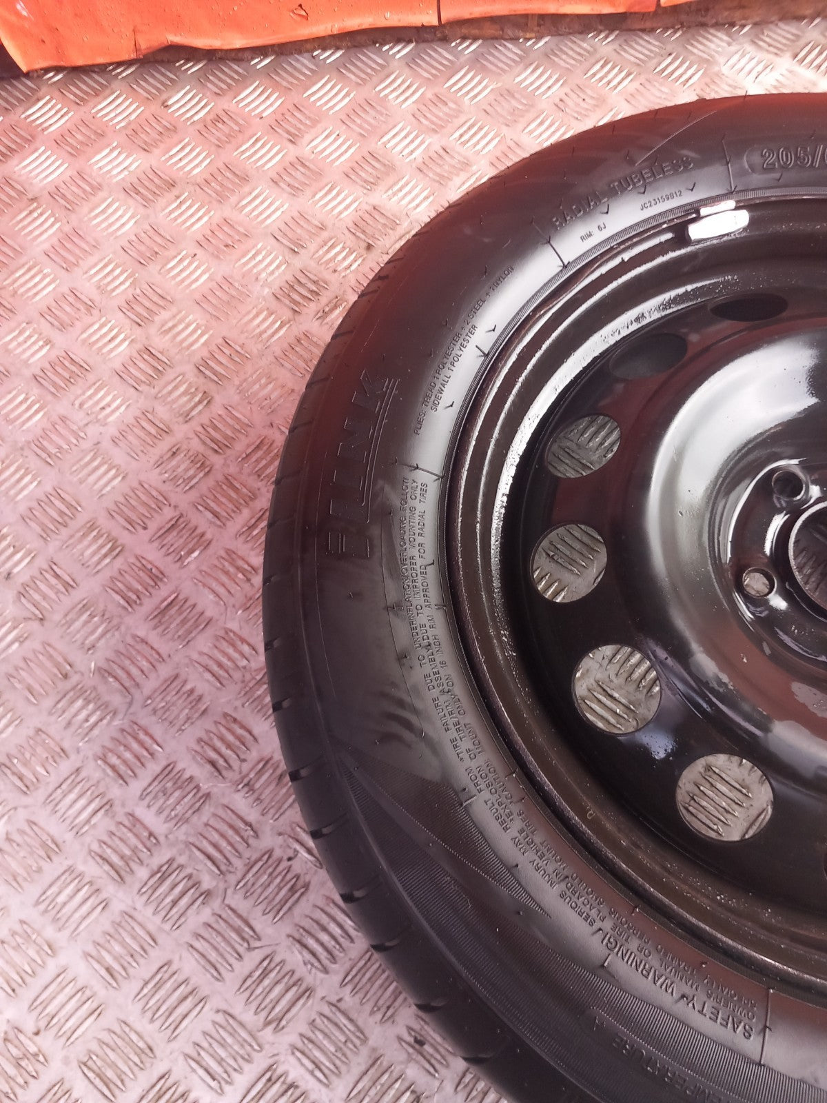 Vauxhall Combo MK4 1.5 Diesel 2020 Alloy Wheel with Tyre 205/60 R16 6,74 mm A414 - Image 6