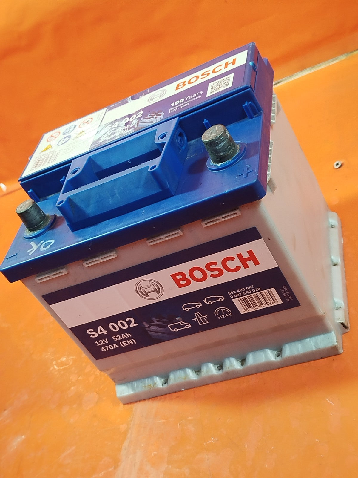 ✅CAR BATTERY BOSCH 12V 52Ah 470A Warranty xAA - Image 5