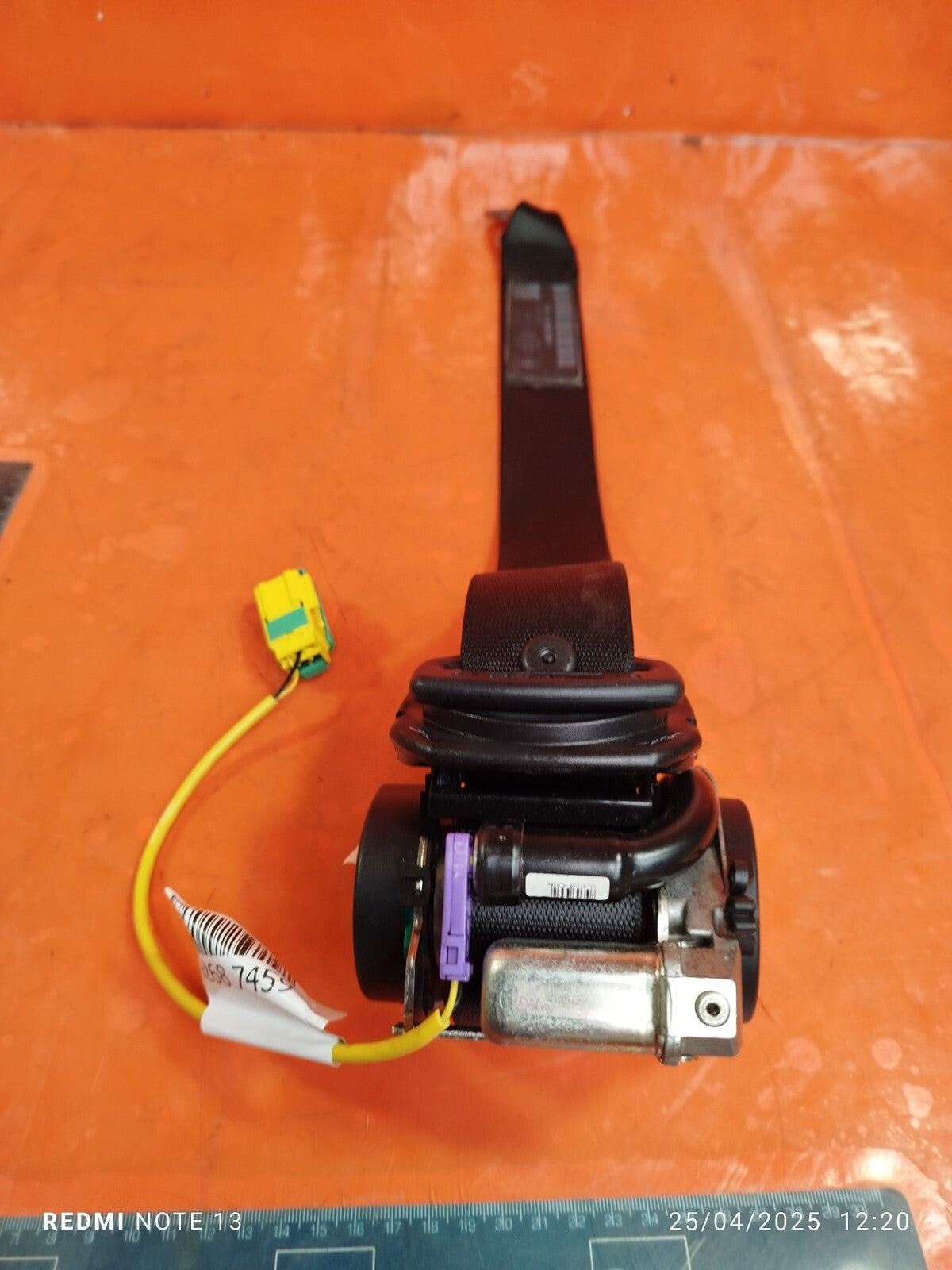 ✅Porsche Cayenne V6 2010 3.6 Petrol Rear Left Seat Belt 7L5857805 Warranty A268 - Image 3