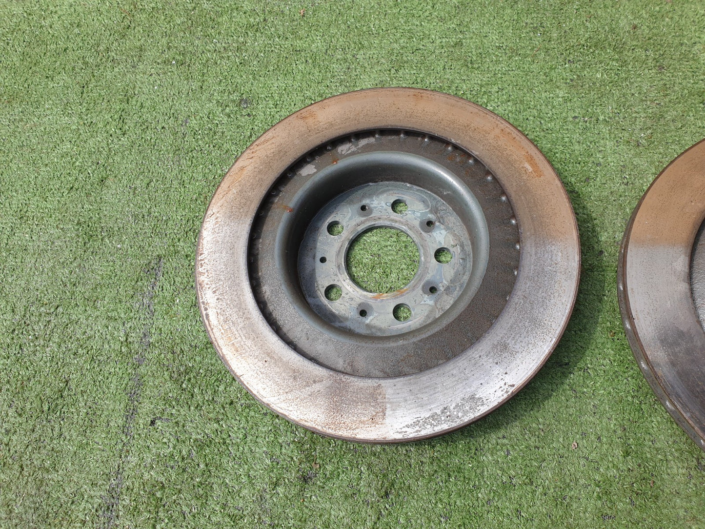 ✅2022 TESLA MODEL Y REAR LEFT & RIGHT BRAKE DISK PAIR + WARRANTY A172 - Image 12