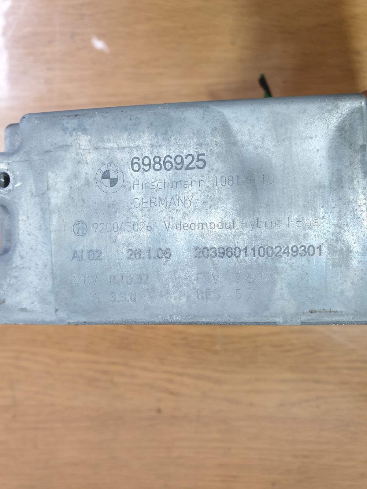 BMW 750Li E66 4.8 PETROL 2006 TV VIDEO CONTROL MODULE 6986925 Warranty A208 - Image 5