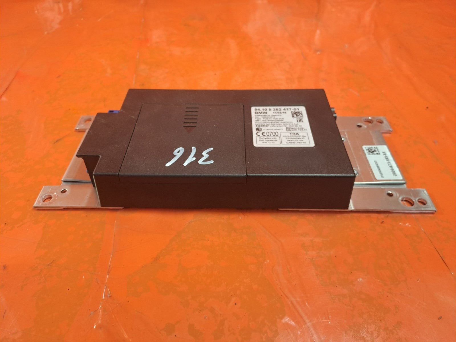 ✅BMW 118D F20 2.0 Diesel 2015 Bluetooth Telematics Control Module 9382417 A316 - Image 3