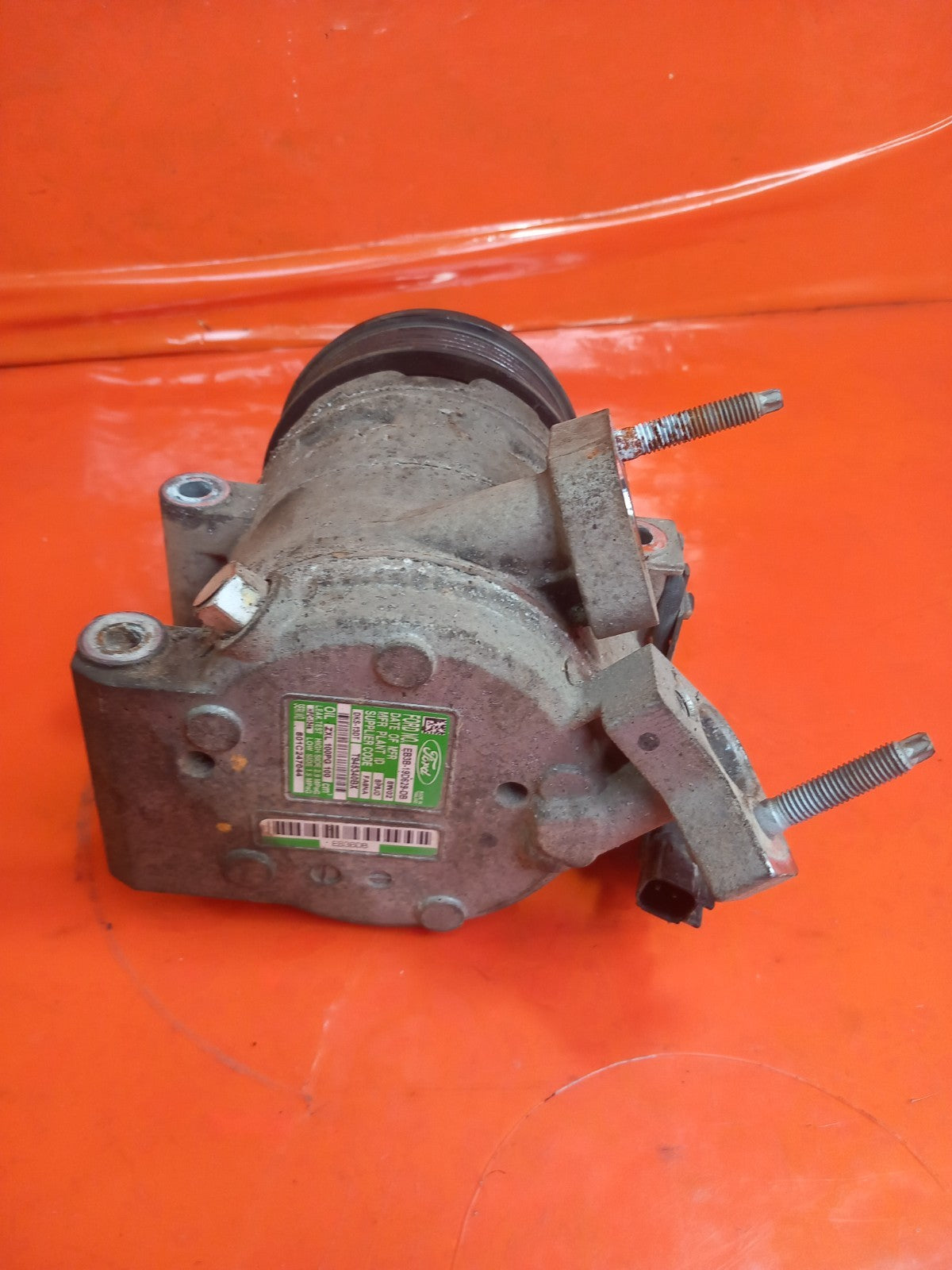 2017 Ford Ranger Wildtrak Air Con Compressor Pump EB3B-19D629-DB Warranty A401 - Image 2