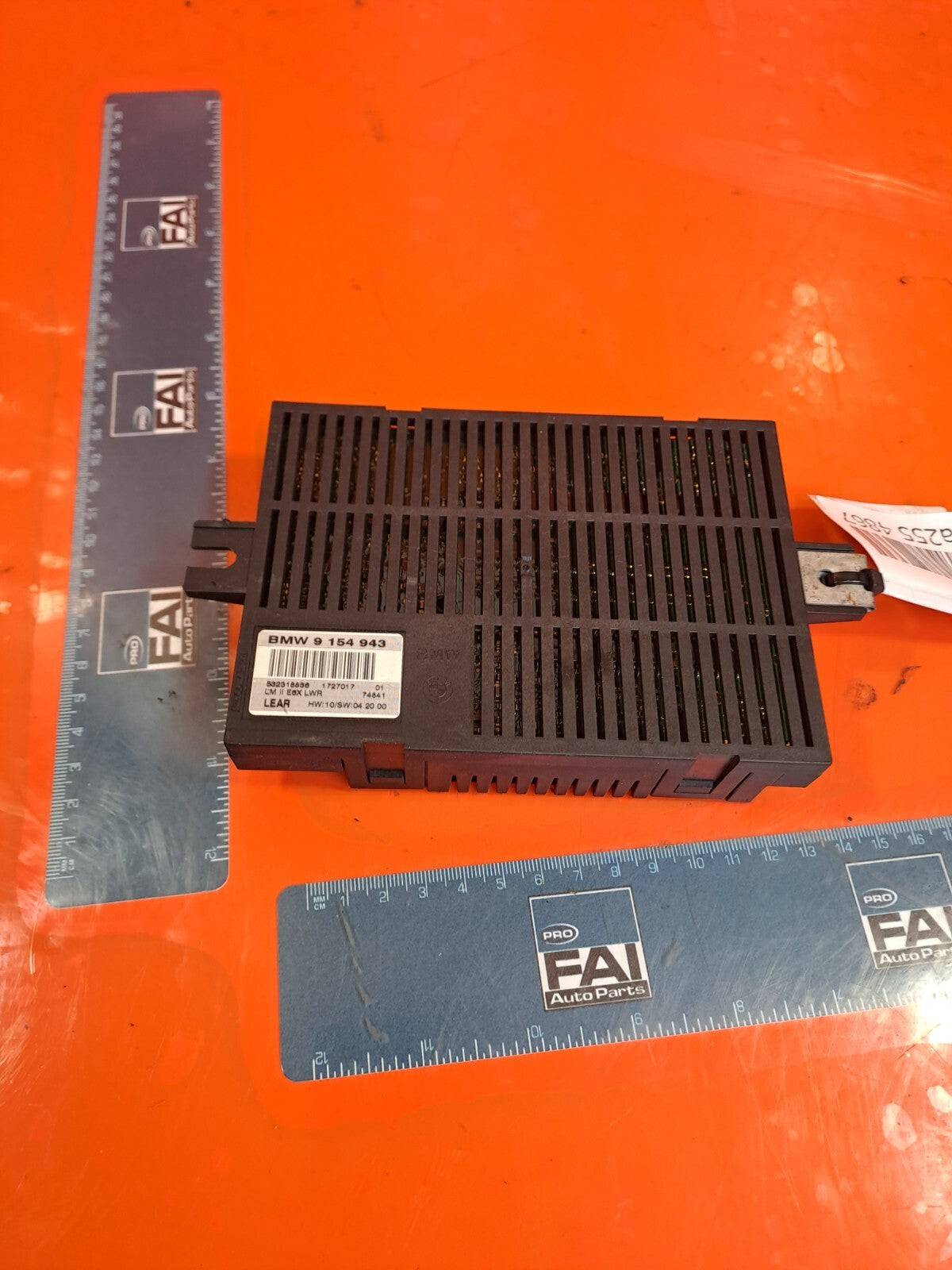 ✅2008 BMW 7 SERIES E66 HEADLIGHT CONTROL MODULE ECU UNIT 9154943 + WARRANTY - Image 8
