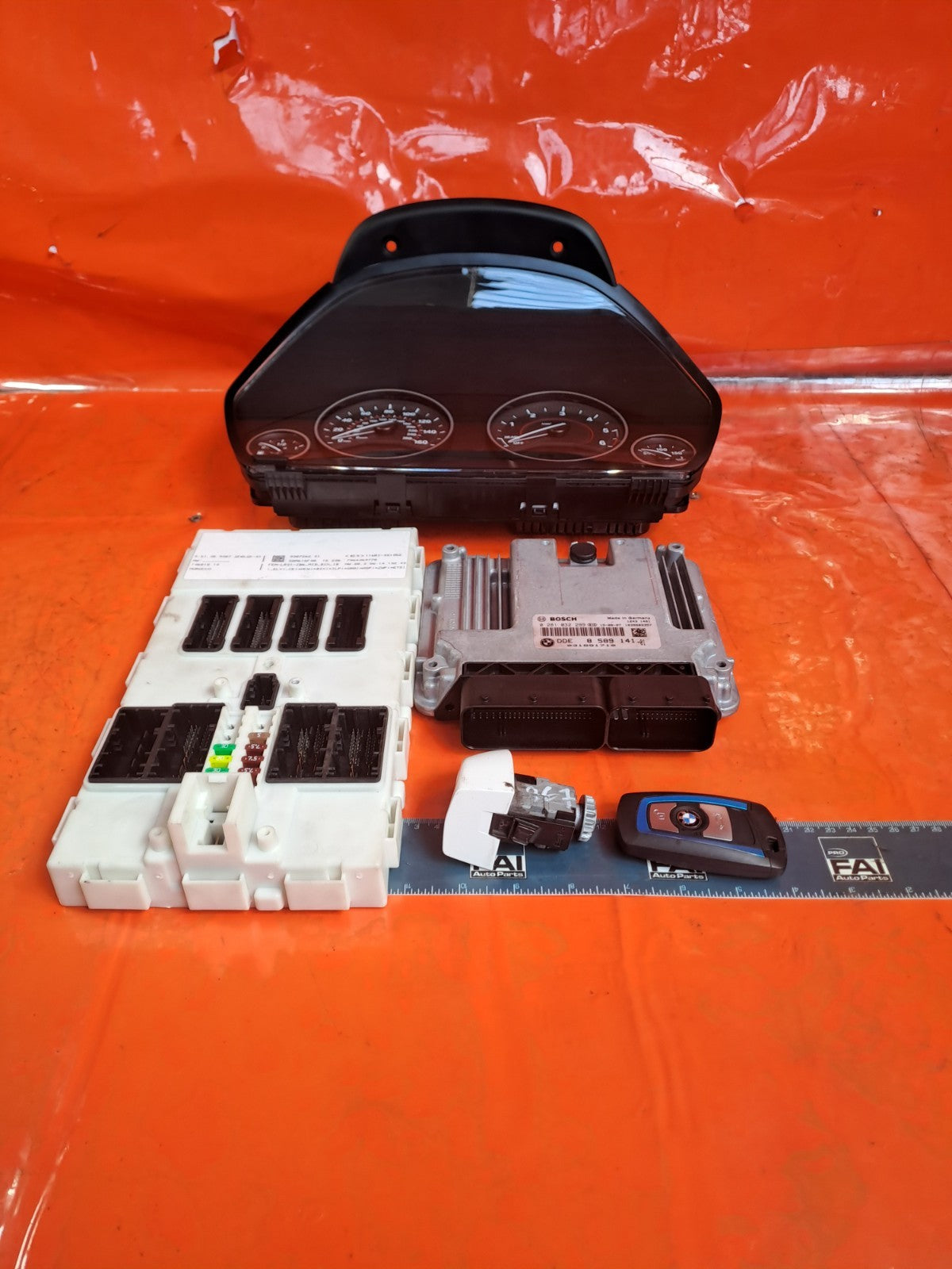 ✅2015 BMW 4 SERIES F33 M SPORT ECU KIT 8589141 9387262 9232895 + WARRANTY A367 - Image 1
