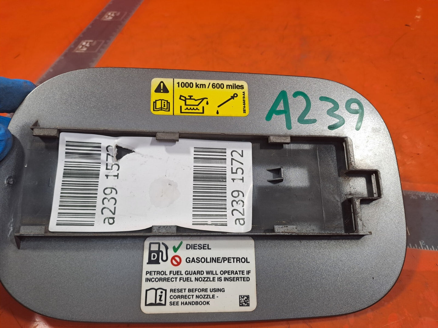 ✅2011 LAND ROVER DISCOVERY 4 L319 3.0D FUEL FILLER FLAP COVER 2S7A-6A619-AA A239 - Image 11