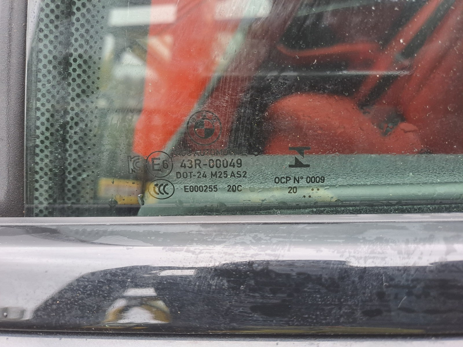 ✅BMW F44 218I M Sport 1.5 Petrol 2020 Rear Left Door Window Glass 43R-00049 A386 - Image 5