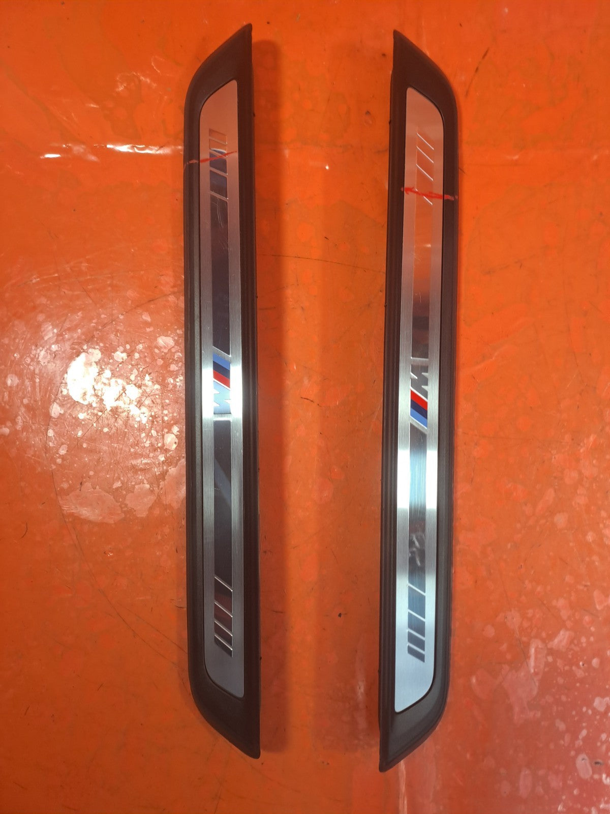 ✅2021 BMW 3 SERIES G20 M SPORT FRONT DOOR SILL COVER TRIMS PAIR 8079739 A357 - Image 3