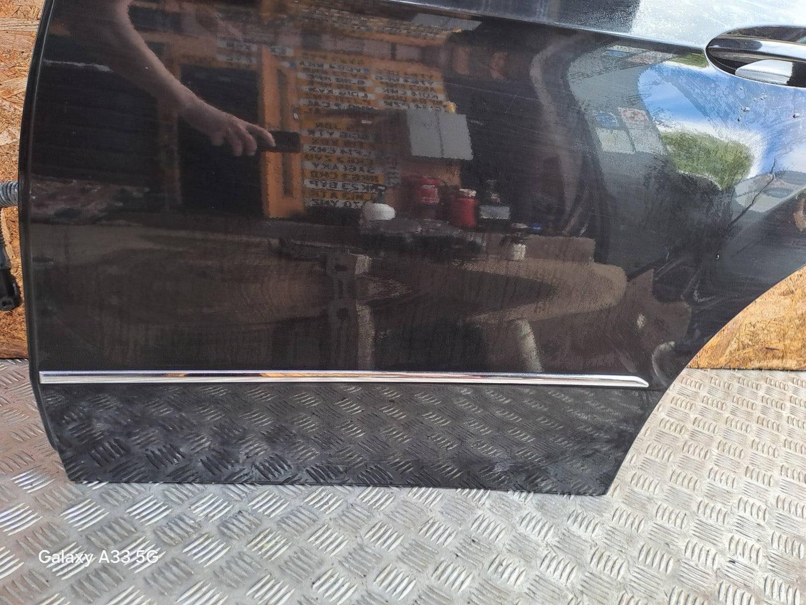 ✅MERCEDES E300 W212 2.1 DIESEL 2013 REAR LEFT DOOR BARE BLACK Warranty A271 - Image 4