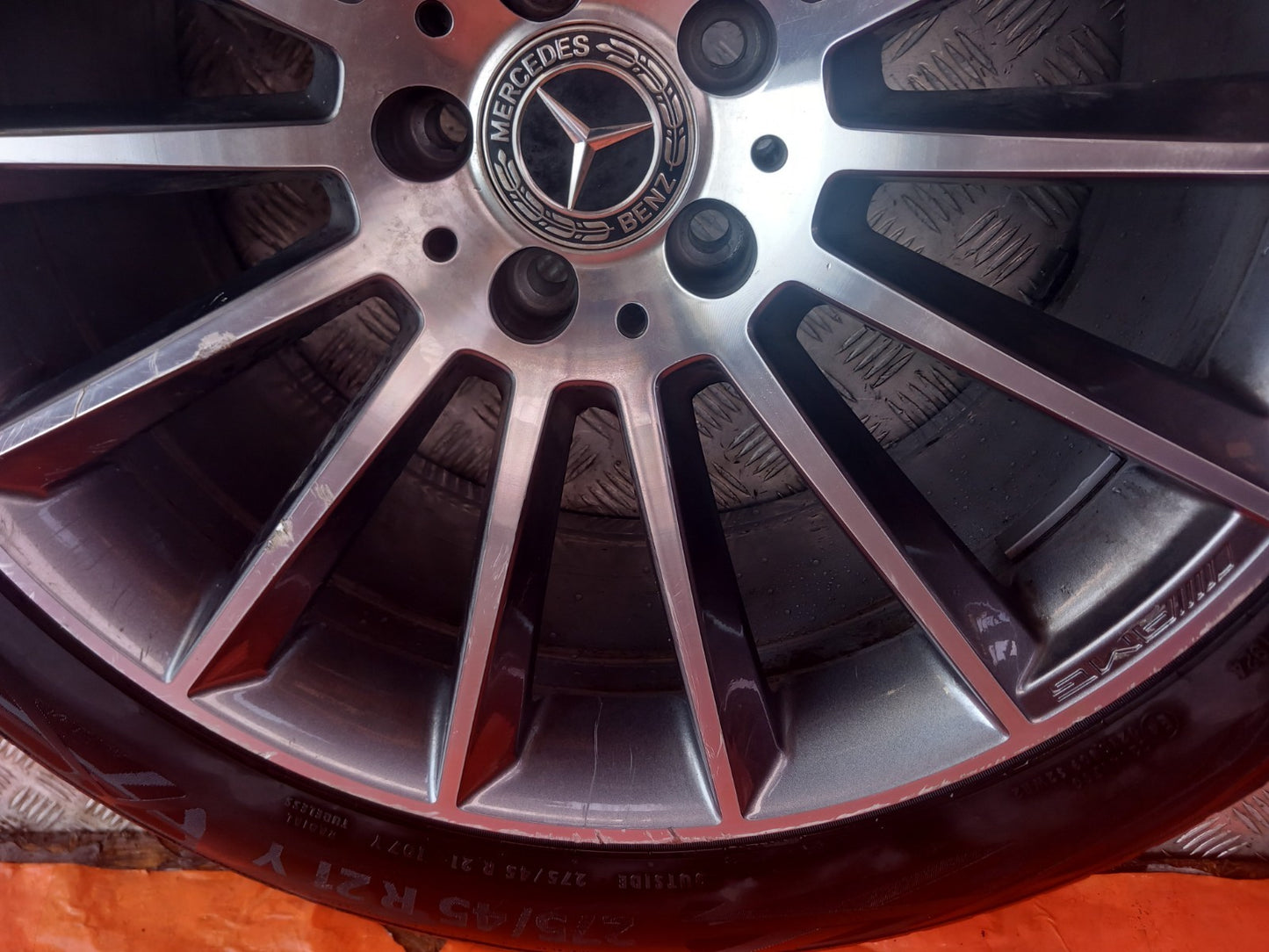 2025 Mercedes GLE W167 AMG Alloy Wheel w/ Tyre 275/45 R21 A1674013400 A397 - Image 3