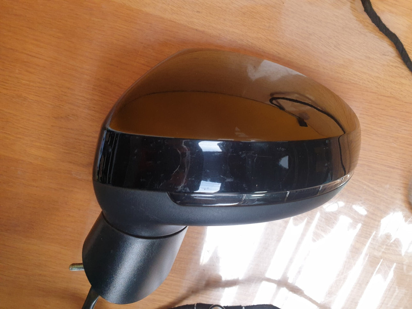 ✅2018 AUDI A1 8X 1.4TFSI FRONT LEFT WING MIRROR BLACK Y9B + WARRANTY A087 - Image 4