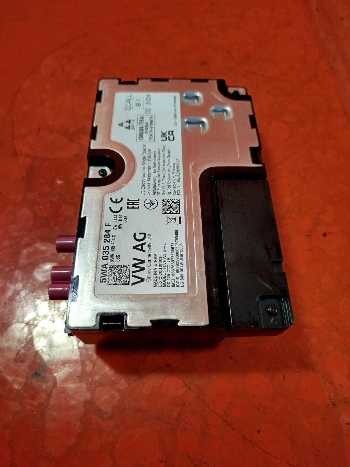 ✅2024 FORD TOURNEO CONNECT ONLINE SERVICE CONTROL MODULE 5WA035284F A366 - Image 5