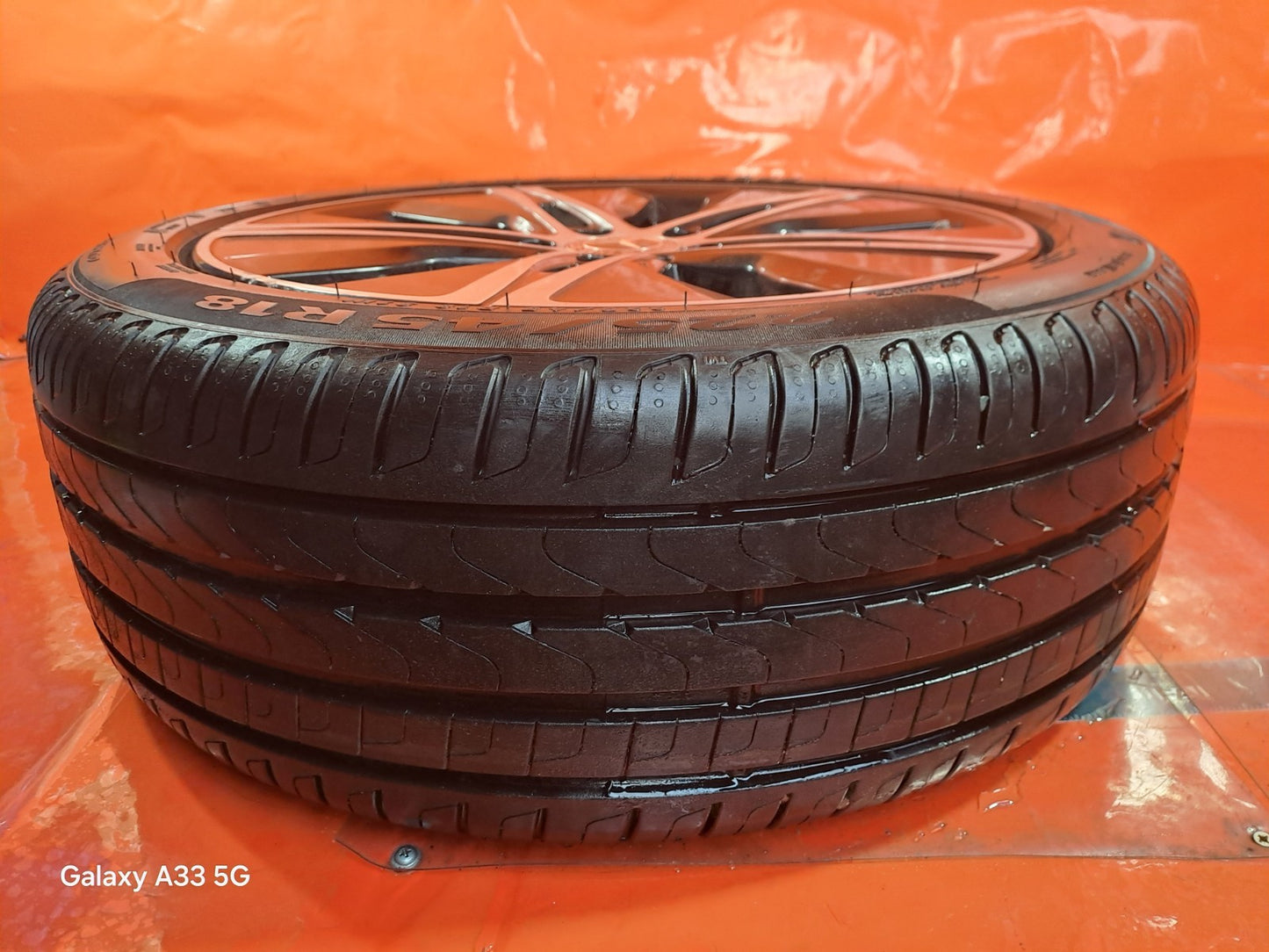 ✅MERCEDES A180 SPORT 2025 ALLOY WHEEL WITH TYRE 225/45 R18 A1774010500 A311 - Image 4